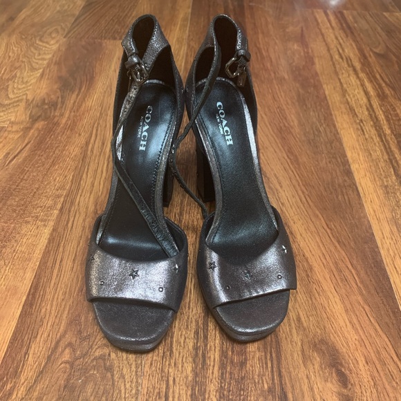 Coach Shoes - Coach black heels